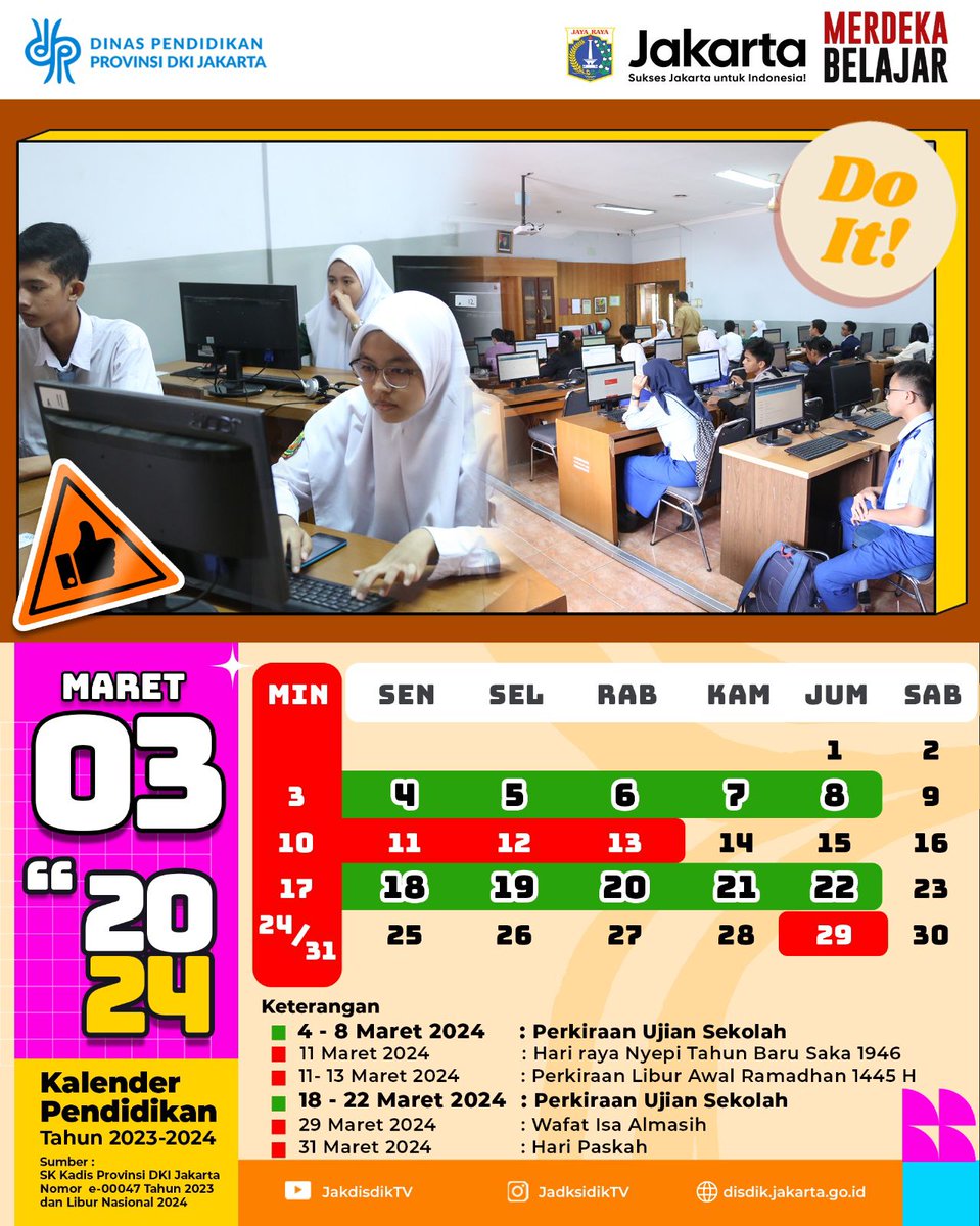 Dinas Pendidikan Provinsi DKI Jakarta tweet media