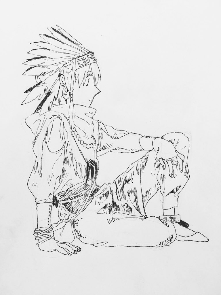 絵を描くマンであることを伝えとこう おれには義務があるんだ 