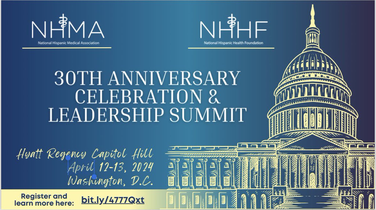 ElenaRiosMD's tweet photo. Interested in being a thought leader for health care policies, public health communications, research, medicine? Join us to create your future! #NHMA #NHHF https://t.co/UybrA5gBQU