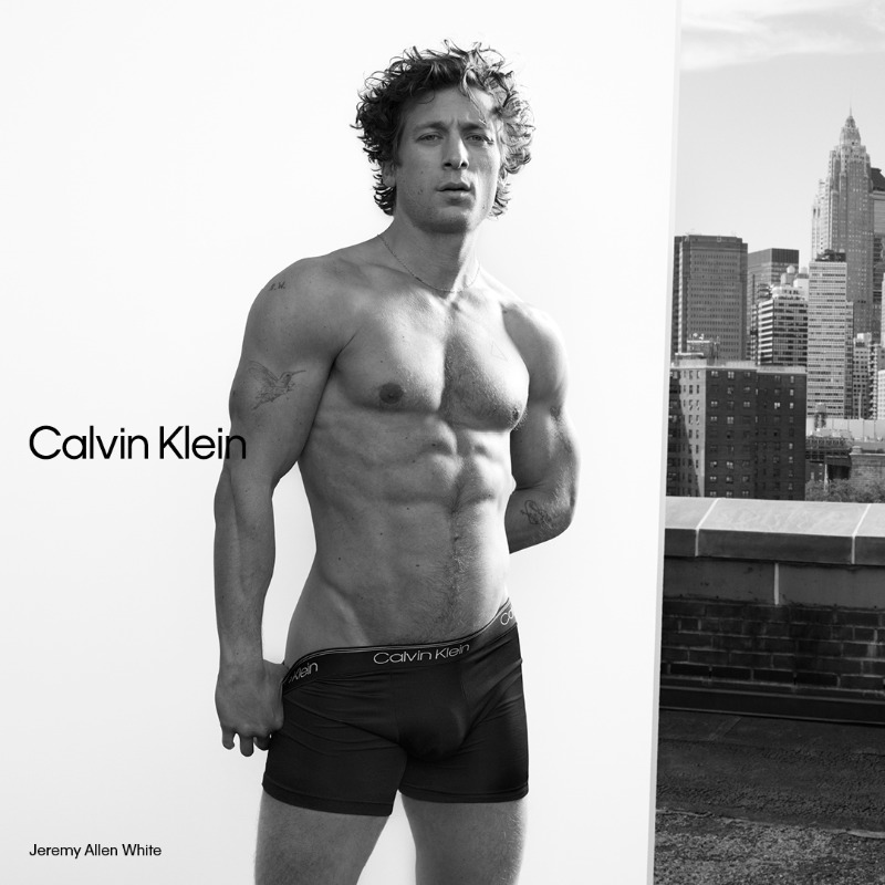 CalvinKlein__JP's tweet photo. 俳優のJeremy Allen White／ジェレミー・アレン・ホワイトが登場する2024年春のキャンペーン。