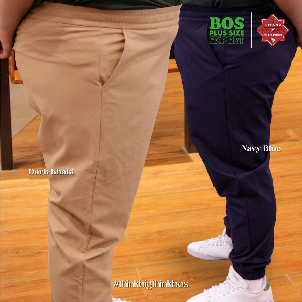 onestopbig's tweet photo. Upgrade your style with our latest track bottom!

Available in navy blue and dark khaki, these pants feature a drawstring, multiple pockets, and grip features for maximum comfort and style. Get your pair now and step up your game!

#BOS #bigandtall #plussizemen #ThinkBigThinkBOS https://t.co/5vBpZxO1Vl