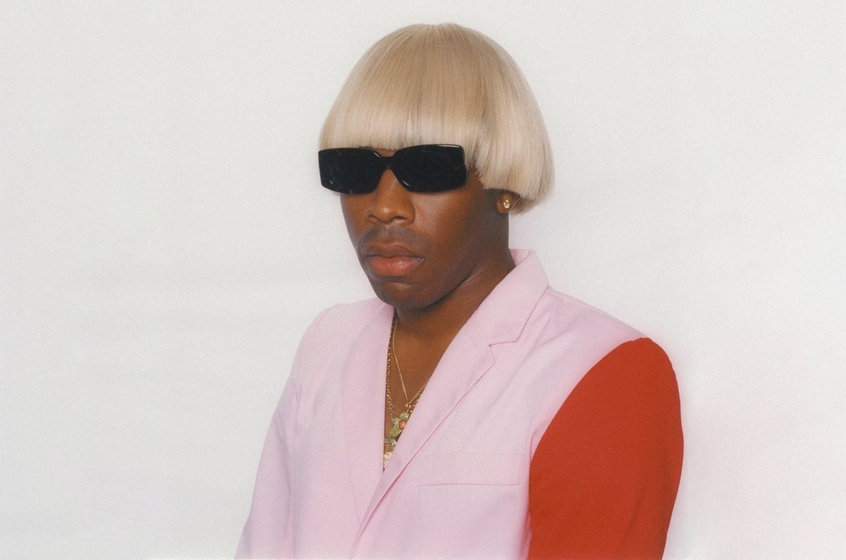 ChristopherSJr's tweet photo. Tyler The Creator had the highest selling vinyl of all hip hop artists in 2023, not surprised at all. Tyler has always had a pretty loyal cult following but I also think from a consumer perspective fans still buy bcuz of the aesthetic (cover art) + having it as a collectible https://t.co/ogEsOZ2pLc