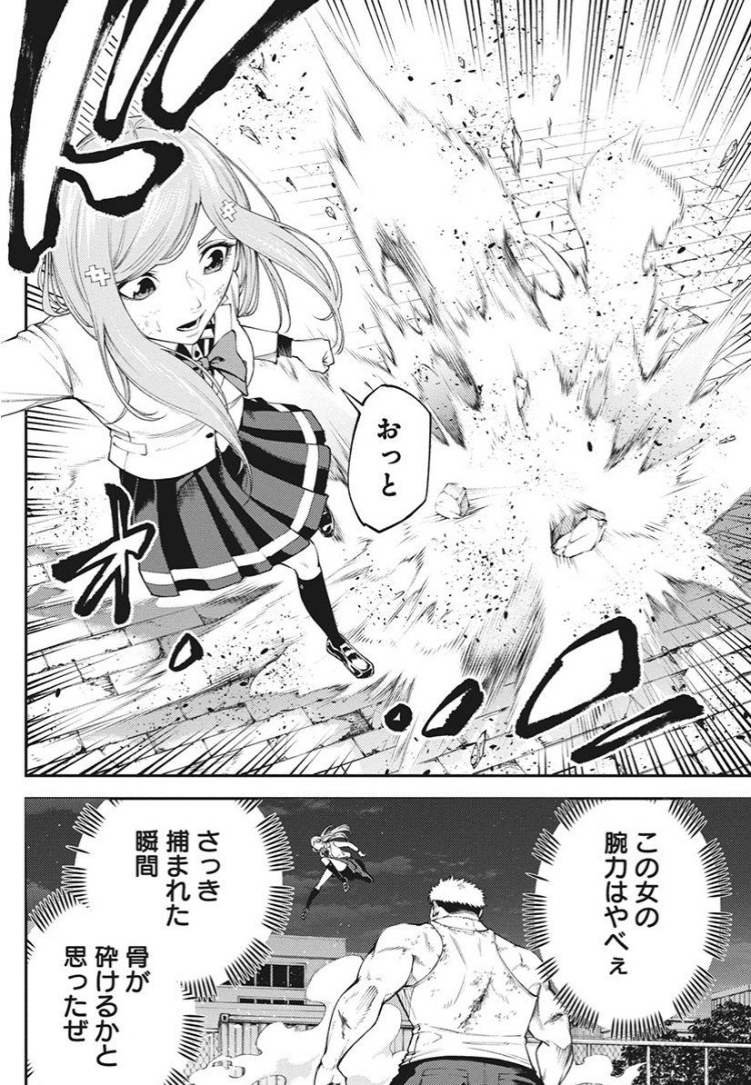 怪力JKが筋肉二キをぼこす話② 