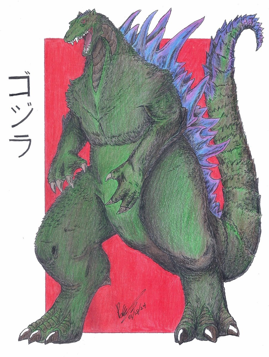 ItsaPaulThing's tweet image. Godzilla
#Toho #TohoKaiju #kaiju #redeign #Godzilla #Gojira