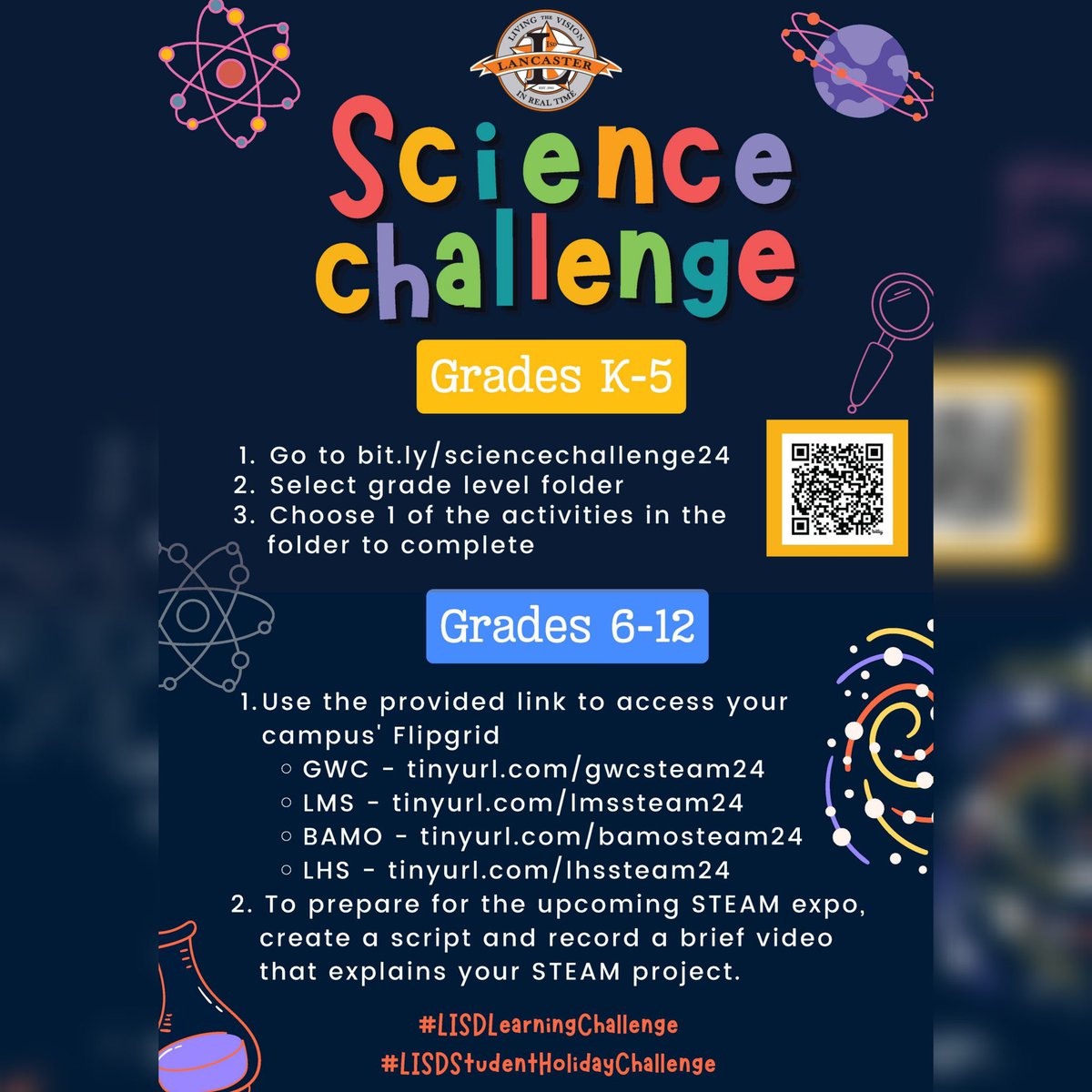 heymisspace's tweet image. Reese J. completed the #LISDLearningChallenge! He did such a great job. 👏🏾 @LancasterISD @RheLancaster #goalcRusHEr