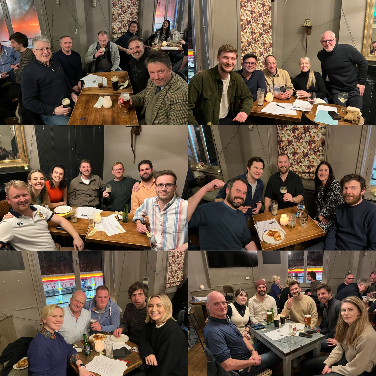 RUWCOfficial's tweet photo. What a brilliant evening at our second @RUWCOfficial charity pub quiz!

Thank you so much to all who attended, quizzed and donated to great causes close to the club’s heart.  

Congratulations to the winners, captained by @pauleddison 😍

And cheers @royaloaktw1 😎 https://t.co/oXfAEV8UEQ