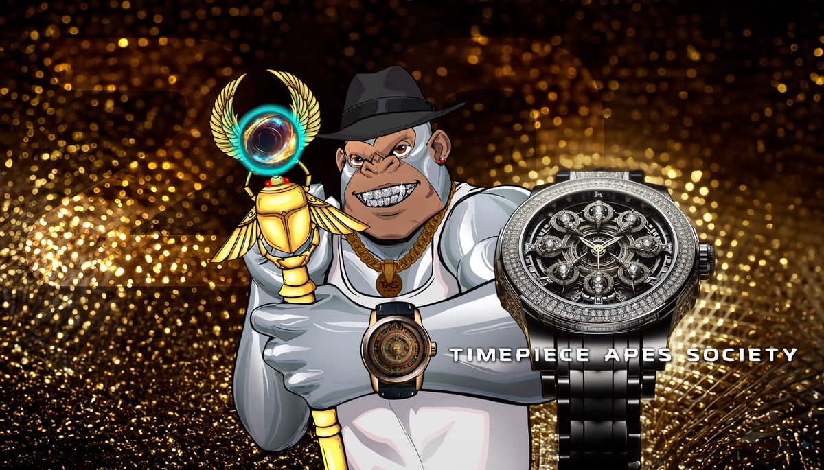 Have you been wondering what time it is??? ⌚
Have you felt a little lost ??? 

Never wonder or feel lost again...

<a href="/TimepieceApes2/">Timepiece Apes Society 2.0</a> is your answer and the #TASJourney is only just beginning...

We're looking for diamond handed legends to help us bring home the Generals and their