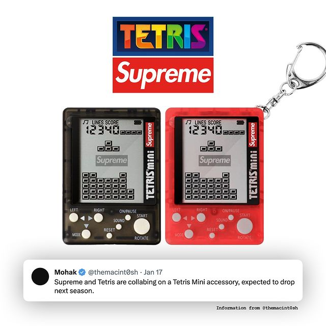Supreme x Tetris Mini 