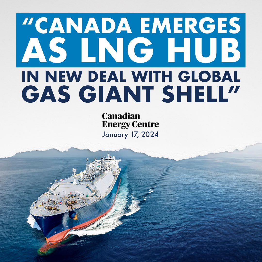 “A groundbreaking 20-year agreement between the global energy powerhouse Shell and British Columbia marks a significant milestone for Canada in the global LNG markets… Growing Canada’s LNG exports to Asia could reduce emissions by 188 million tonnes per year, or the annual