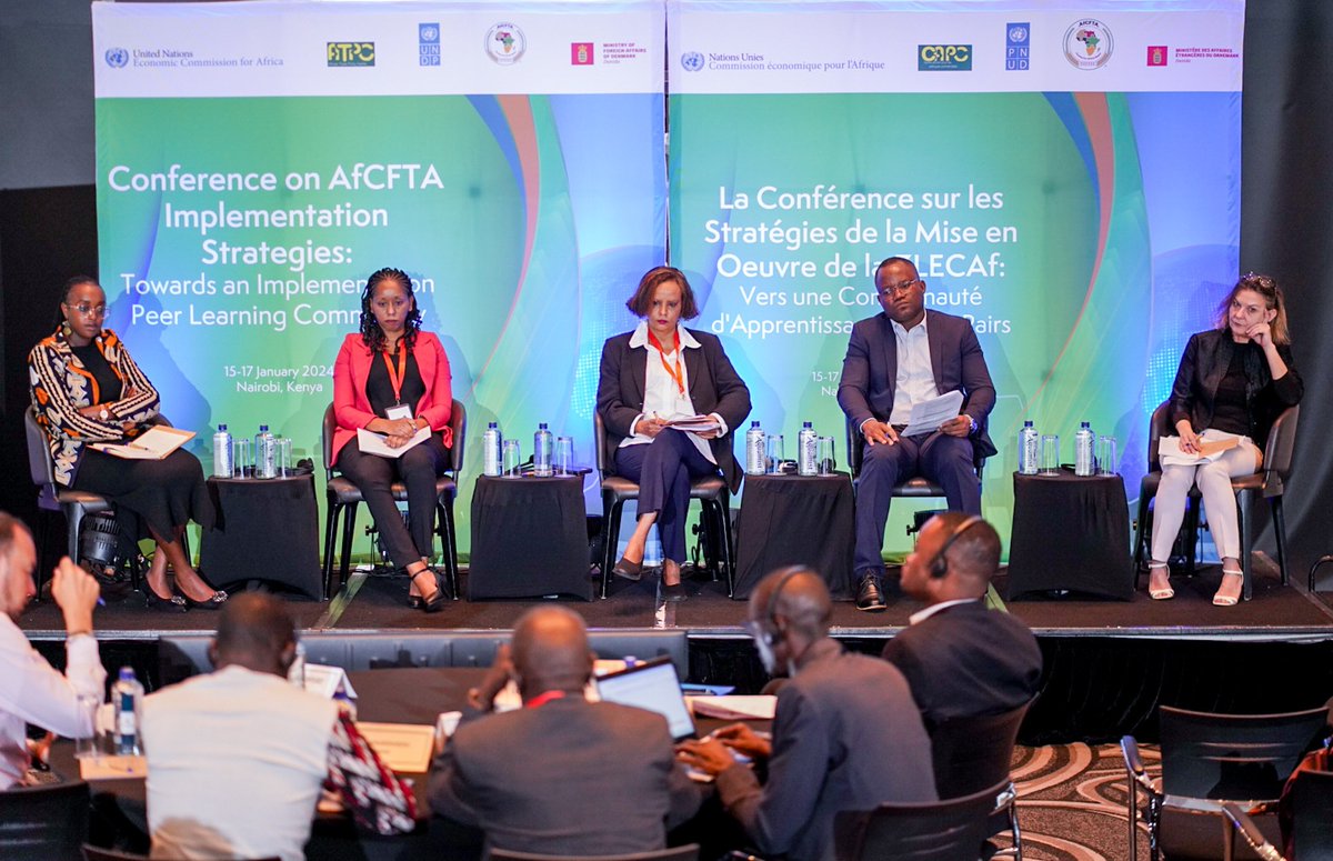 ATPC2's tweet photo. Perspectives from #DevPartners #AfCFTAImplementation. Support from #AfrieximBank, @UNDPAfrica, @AfDB_Group, @giz_gmbh, @UNCTAD on SMEs, negotiations, capacity building, developing digital trade strategies and financing the AfCFTA implementation. Recommendations include using https://t.co/u8denH5u58