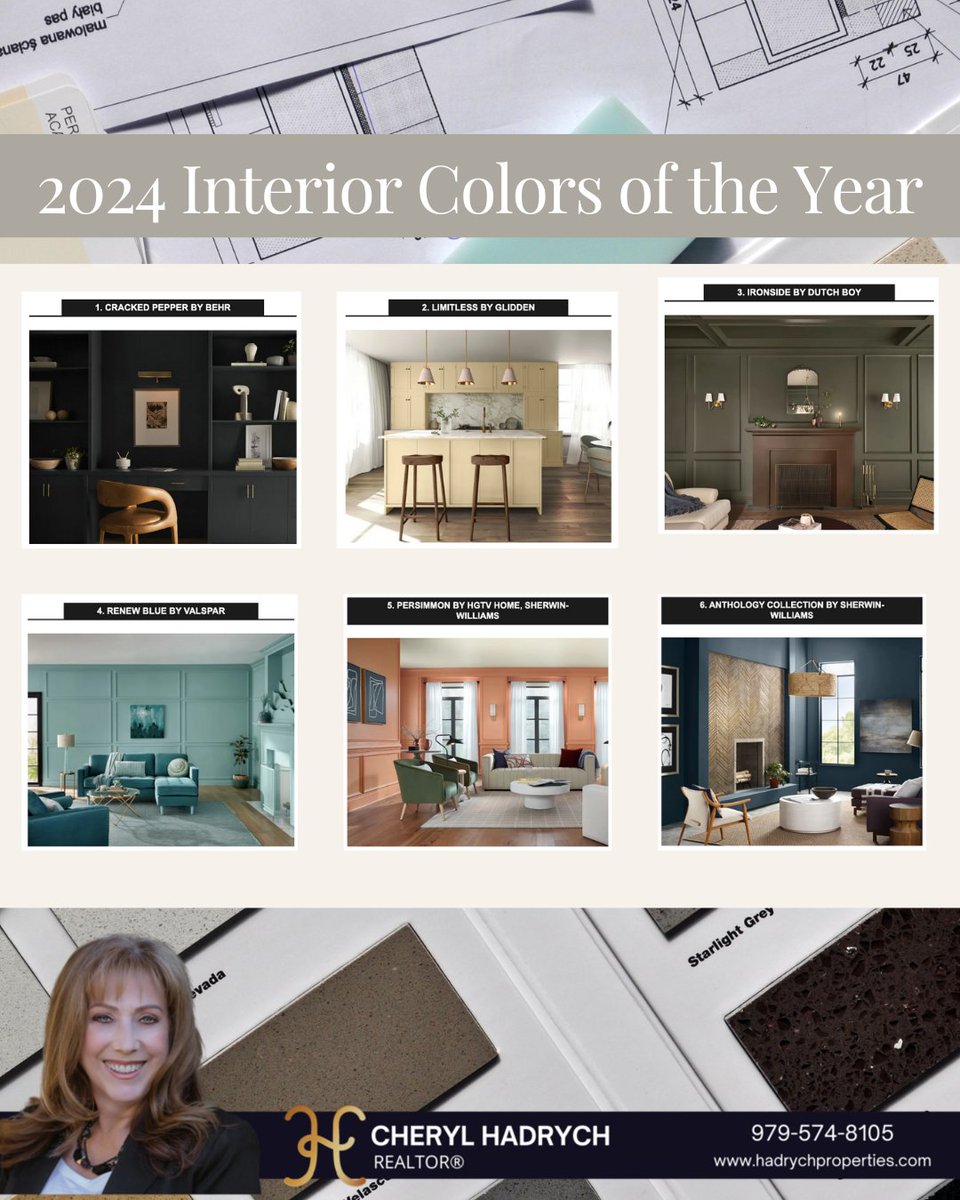What's your take on the 2024 Colors of the Year? 🎨🏡 Are these shades hitting the mark for your style, or are they a miss? #2024ColorTrends #HomeDecorOpinions #StyleItOrSkipIt #InteriorDesignDebate #ColorfulChoices #TrendyOrTricky #HomeStyleThoughts #DesignTrends2024