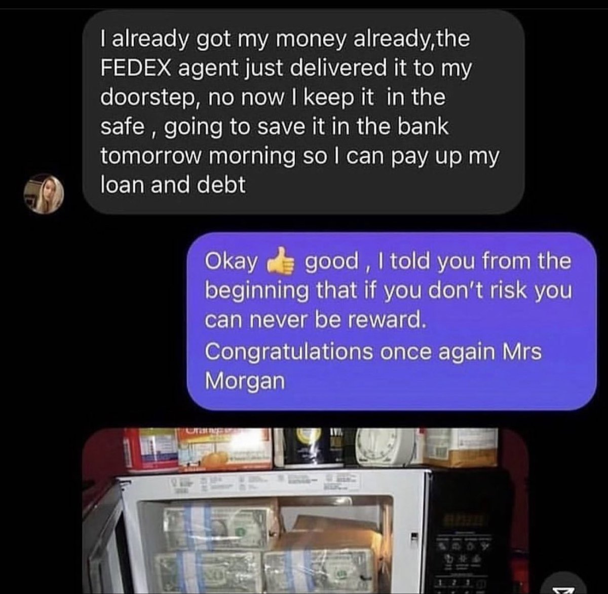 aamm_m89's tweet photo. Congratulations make sure you spend the money wisely and take good care of yourself and your family https://t.co/GtV9YB4tPm