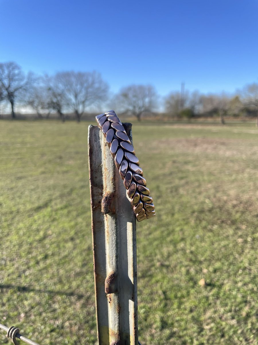 Bar_Lazy_S's tweet photo. I’ve got some copper cuffs looking for homes! Shoot me a message for pricing or other inquiries https://t.co/BZWtXIcwLv