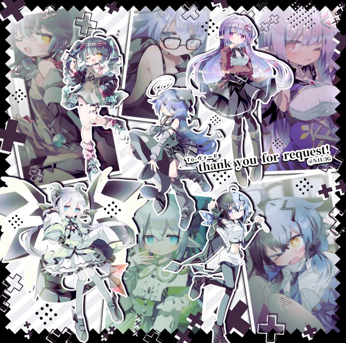 skebで兎鷺ぬい(#N1U3G )先生にうちの子達を描いていただきました!!!
あまりに素敵すぎるイラストに、言葉に言い表せないくらい喜んでます!!!
それぞれが素敵すぎるイラストで、いくら見ていても飽きませんなぁ!?
(早速PC背景にしました) 