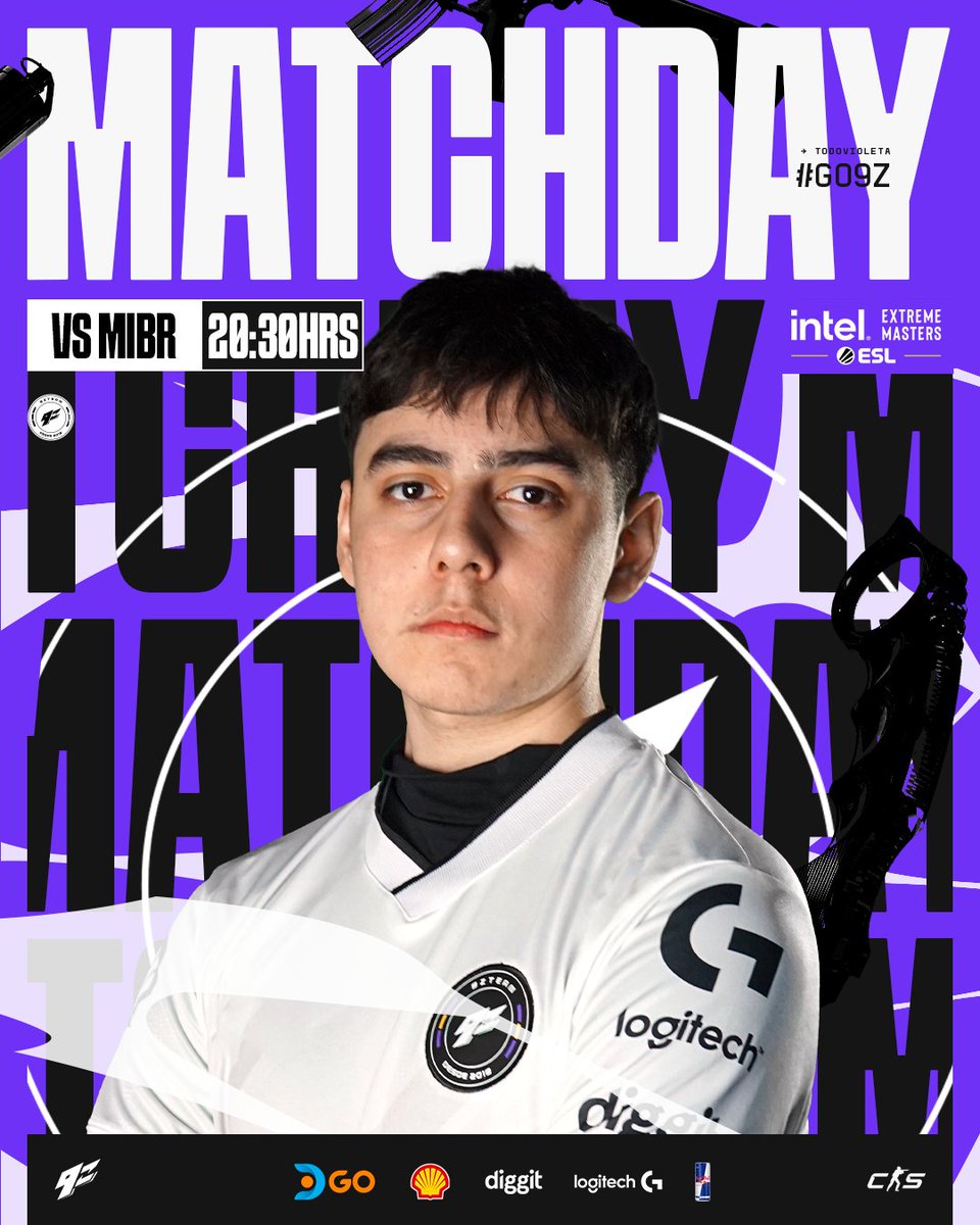 Vamos por la upper final del qualy hacia #IEM chengdu. 🆚 @MIBR ⏰ 17:30 hrs 🇲🇽 / 20:30 hrs 🇦🇷🇨🇱🇧🇷🇺🇾 / 00:30 hrs 🇪🇸 📺 twitch.tv/forg1 #TodoVioleta 💜