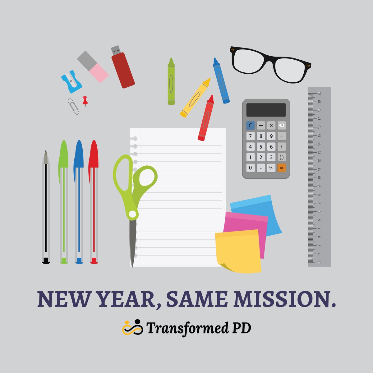 TransformedPD's tweet image. Cheers to a brand new year!

As we enter into 2024, our mission remains unchanged. We're ready to help your teachers reveal biblical truths of their subjects with confidence. bit.ly/3Y5dXPS