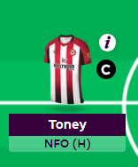 bfcgpg's tweet image. 85/138 of teams in the GPG FPL League have transferred in Toney. About 85% of them making him captain😎

#insideknowledge