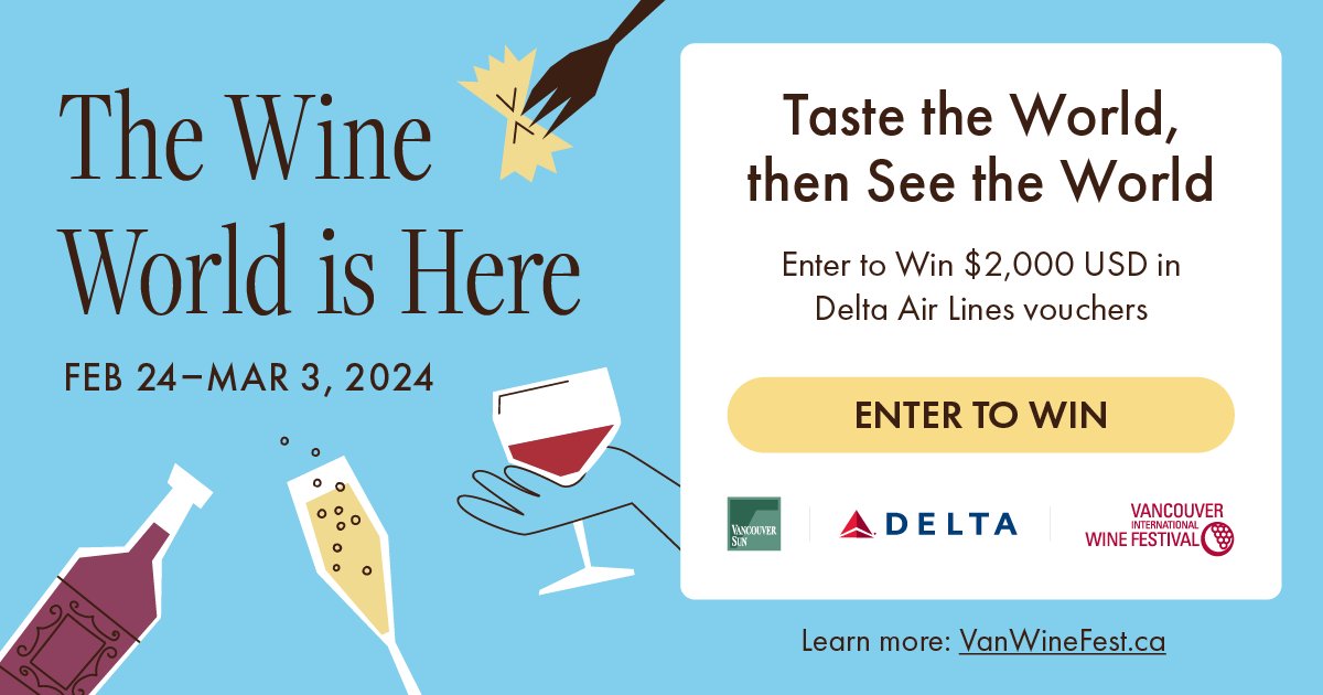 VanSunContests's tweet image. CONTEST! Enter for your chance to win US$2,000 in Delta Airlines Vouchers by VIWF. Enter at: m.cmpgn.page/qJkV9j