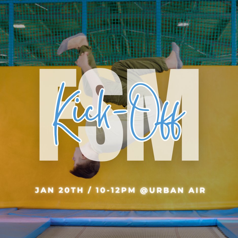 Our Student Ministry will kick-off the new semester this Saturday at Urban Air with some fun and lunch! 

Parents of 6th-12th graders, join us while they jump as we talk through what Fellowship Students will have to offer this semester for your students. 

fellowship.news
