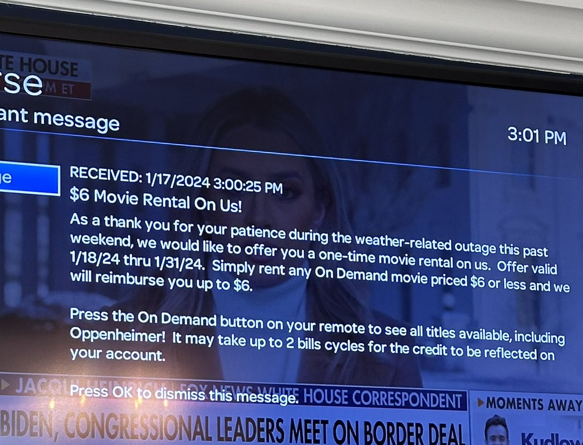 .@ATTHelp @Uverse 
Are you kidding me? We pay $276 a month for TV&Internet, and we get a $6 movie!! How ridiculous. 🙄🥴
Need to switch to streaming asap…