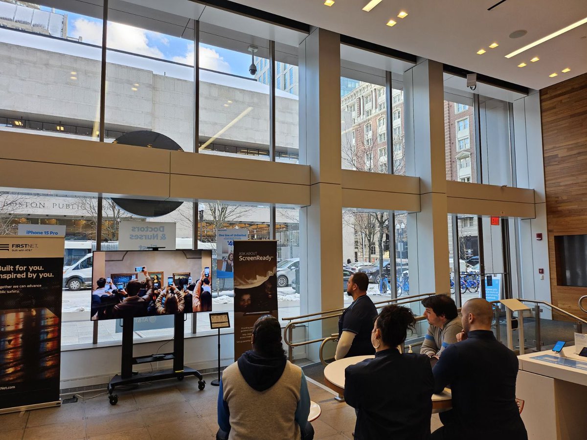 Boylston Street team excited for the new S24 models! Galaxy AI is here #GalaxyUnpacked #GalaxyS24 
<a href="/ShahKabir631/">Shahriar Kabir</a> <a href="/Jasmine081423/">Jasmine Diaz</a> <a href="/BaezYasmine/">Yasmine Baez</a> <a href="/pnixnix/">Peter Nixon</a> <a href="/emilywiper/">Emily Wiper</a>