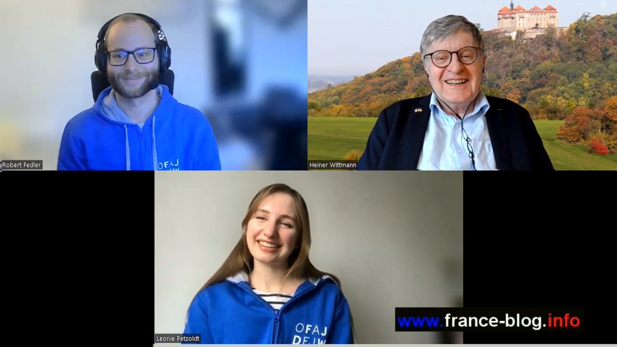 Die Jugendbotschafter des <a href="/ofaj_dfjw/">🇫🇷 OFAJ_DFJW 🇩🇪</a>  Leonie Petzoldt und Robert Fedler waren heute online zu Gast in der Hermann-Lietz-Schule auf Schloss Bieberstein: > france-blog.info/jugendbotschaf…

#JFD2024 #DFT2024 @EKV_KlettVerlag <a href="/TobiasBtow/">Tobias Bütow 🇺🇦🇪🇺🌍</a> <a href="/Amb_Delattre/">François Delattre</a>