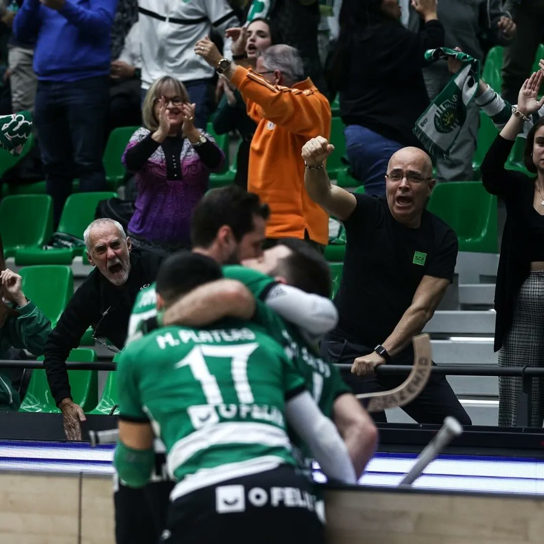 Derby electrizante no PJR. Ambiente fantástico com o público sempre a puxar pela equipa quando esteve em desvantagem. Empate a 2 ao intervalo e vitória justa e brilhante no final. Um 7-6 que dá brilho a esta modalidade. Parabéns rapazes! A liderança é nossa! Força Sporting!