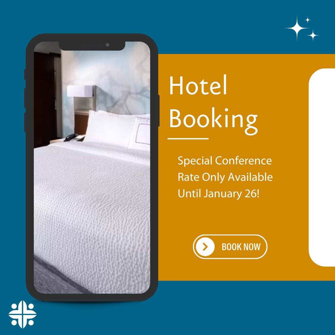 If you are traveling to the conference, make sure you book our rate! 
bit.ly/47DTCnX