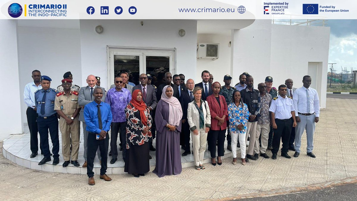 <a href="/CRFM2023/">CRFM/DRTC</a> 🇩🇯 is hosting the Maritime #Crisis Management workshop organised with <a href="/CrimarioII/">EU CRIMARIO</a>  in Djibouti. The event brings together specialists &amp; practitioners from several fields, highlighting maritime crisis management's complexity. #HADR #MaritimeSecurity <a href="/UEaDjibouti/">UE à Djibouti</a>