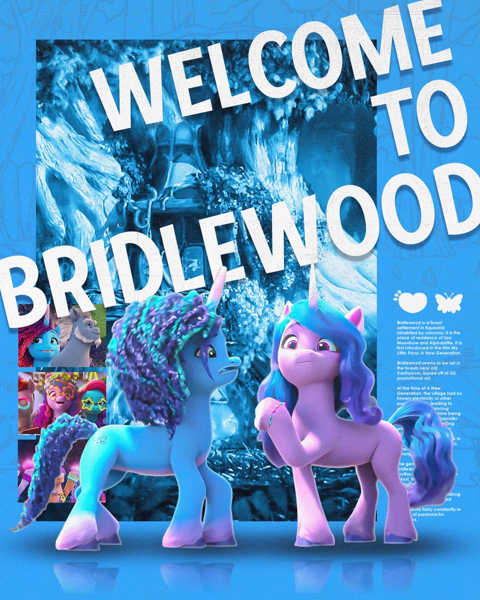 welcome to bridlewood #mlpg5 #mistybrightdawn #izzymoonbow