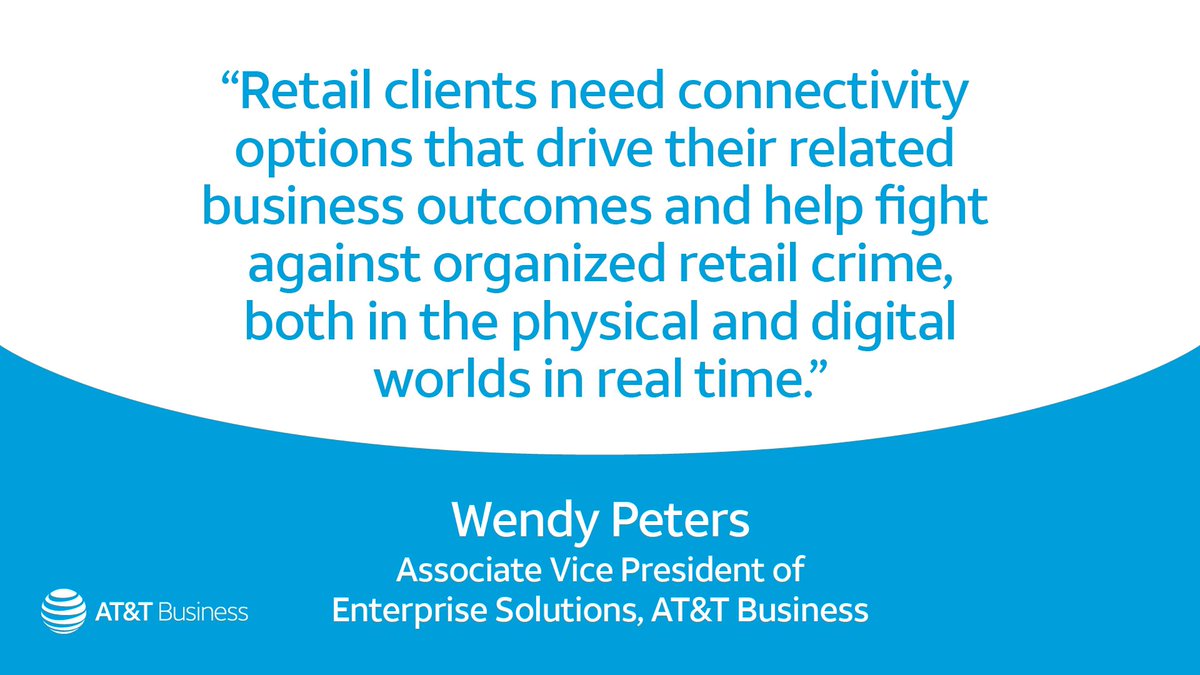 At #NRF2024 we heard all about #OrganizedRetailCrime and retail loss prevention. Our 5G network provides secure, reliable connectivity that can alert in near real time, helping fight against theft in store and online.