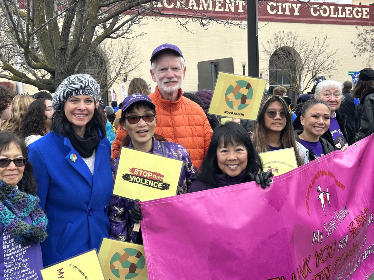 On Monday January 15, 2024, My Sister's House participated in the 42nd Annual March for a Dream to honor Martin Luther King Jr’s legacy. We thank everyone who marched with us and the rest of the community for supporting the fight against racism and violence.