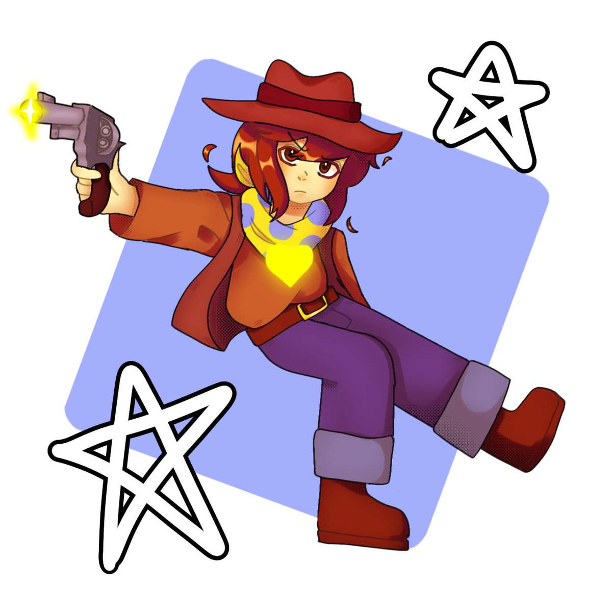 FunWay2122's tweet image. I didn&apos;t post for a couple of months and then I got hacked
Anyways, here&apos;s a clover 💛
(the omori fixation is still going strong, I just had to draw this silly)

#UndertaleYellow #UndertaleYellowfanart