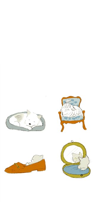 「fluffy sitting」 illustration images(Latest)