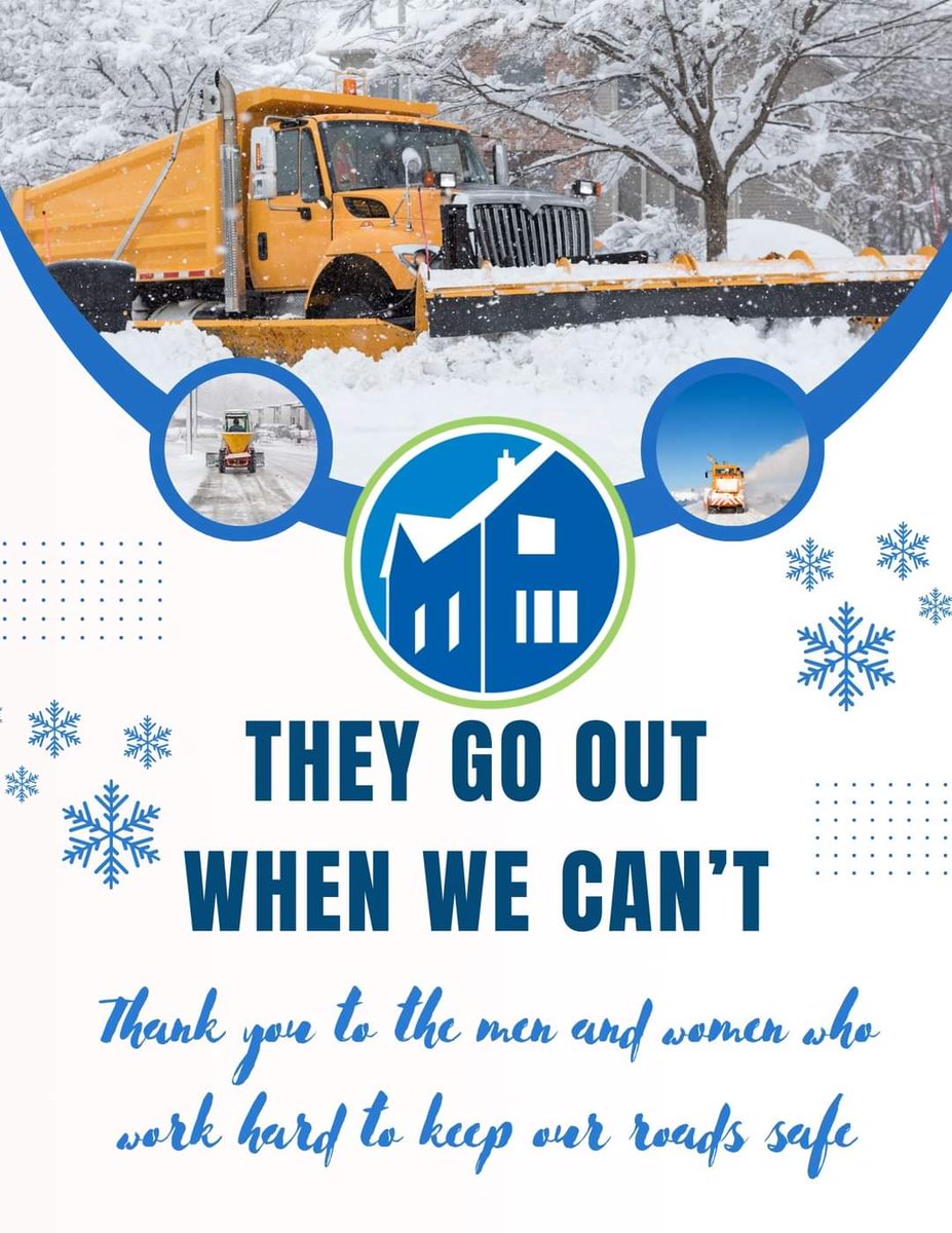 A heartfelt thank you to the dedicated men and women who work tirelessly to ensure the safety of our roads in St. John's and Surrounding. Your hard work and commitment to keeping our communities safe do not go unnoticed. We appreciate you!

Stay safe 💙💚