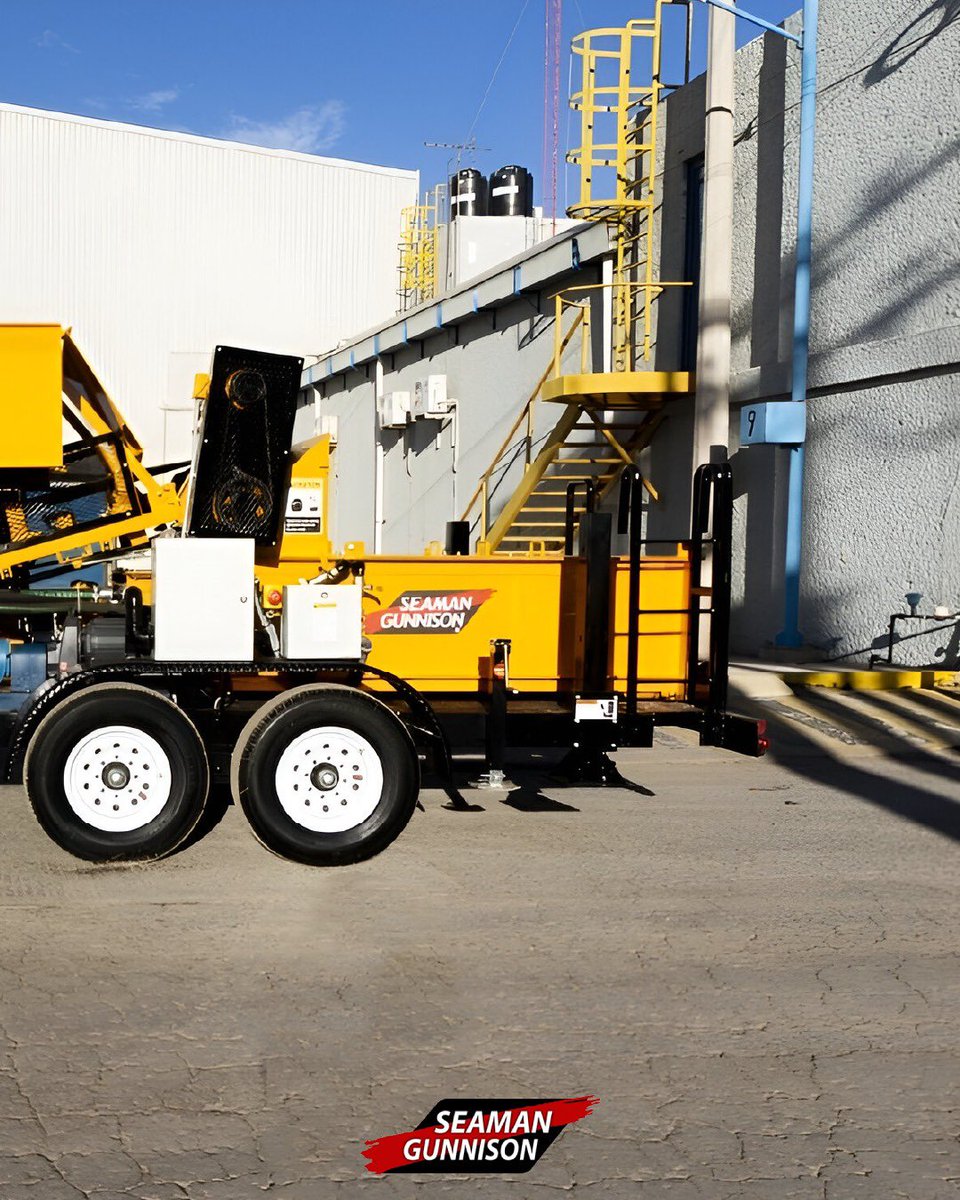 Maximize yout efficiency and reduce your footprint with our pick-up towed Seaman COMPACT MIXER Pugmill Plant. All options from our Full-sized Pugmill Plants available, our customary SEAMAN GUNNISON heavy-duty build applies 🚧

📲 seaman-gunnison.com/pugmill-plants…