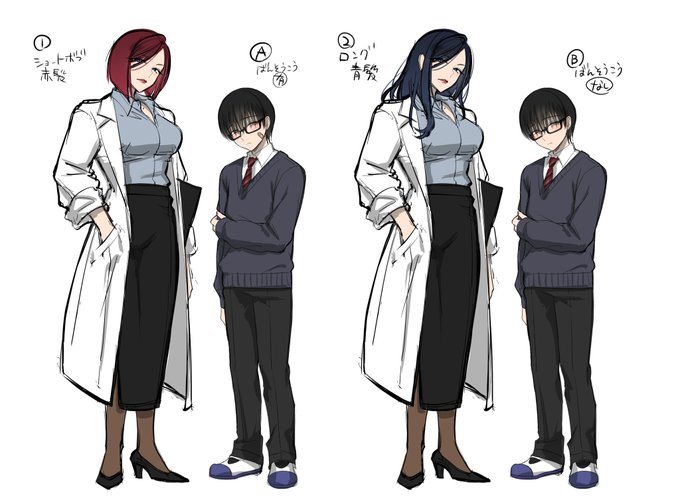 自分のFANBOXでNGワード探ってたらお気に入りおねしょたキャラデザラフとJKピンナップ見つけた👏 