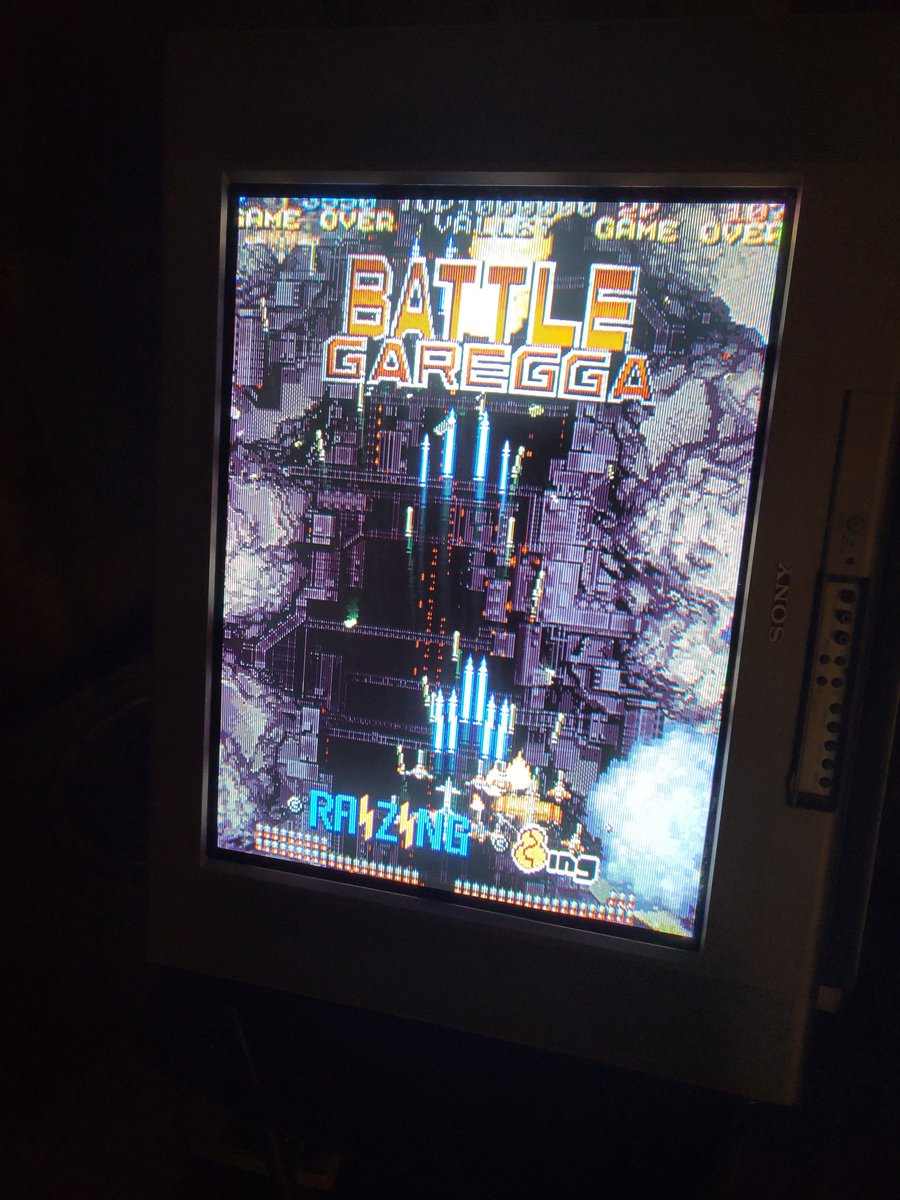 TATE mode!!! Finally got around to flipping an extra KV27-FS100 around. Why did I wait so long?