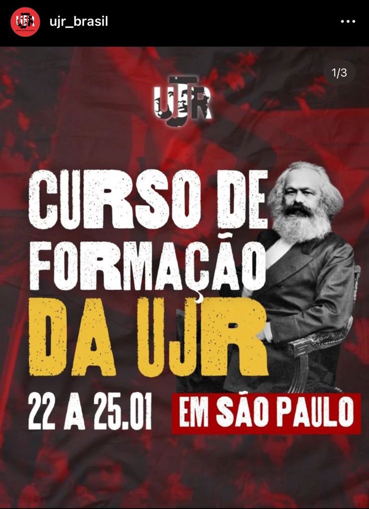 emangeu's tweet photo. E a UJR que não satisfeita em ser tapete da UJS, agora quer copiar até a nossa fonte da IDV visual.

Alô @ujr_oficial foi feio AGORA kKkkkkkkkkkkk https://t.co/rG2Z5nVgeL