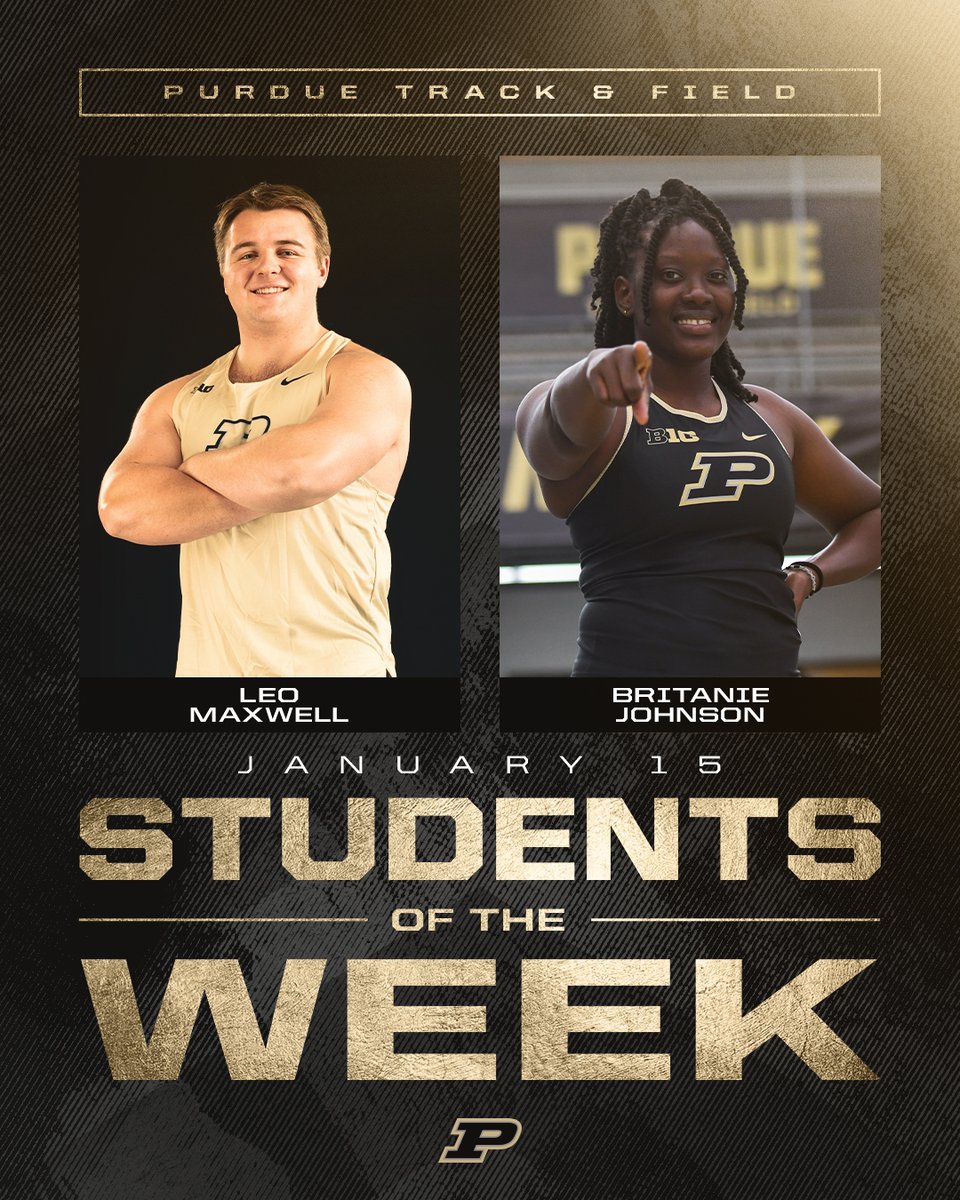 It's a great start to the semester in the classroom for Britanie Johnson and Leo Maxwell! 🎒

#BoilerUp 🚂