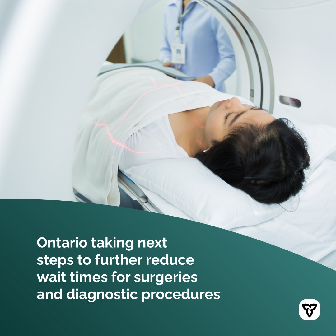 When it comes to surgical wait times, we won't accept the status quo. As the next step in our plan to expand the number of community surgical and diagnostic centres, Accreditation Canada will have strong oversight of all 900+ existing and new centres. news.ontario.ca/en/release/100…