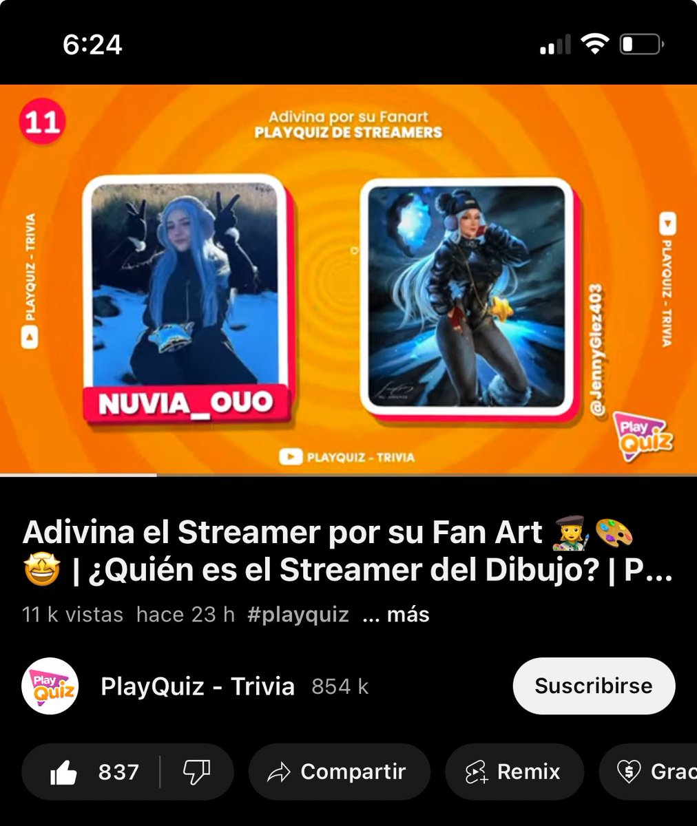 Soy muy feliz aparecí en playquiz 
Gracias <a href="/PlayQuizTrivia/">PlayQuiz</a> 🫶🏻

#playquiz