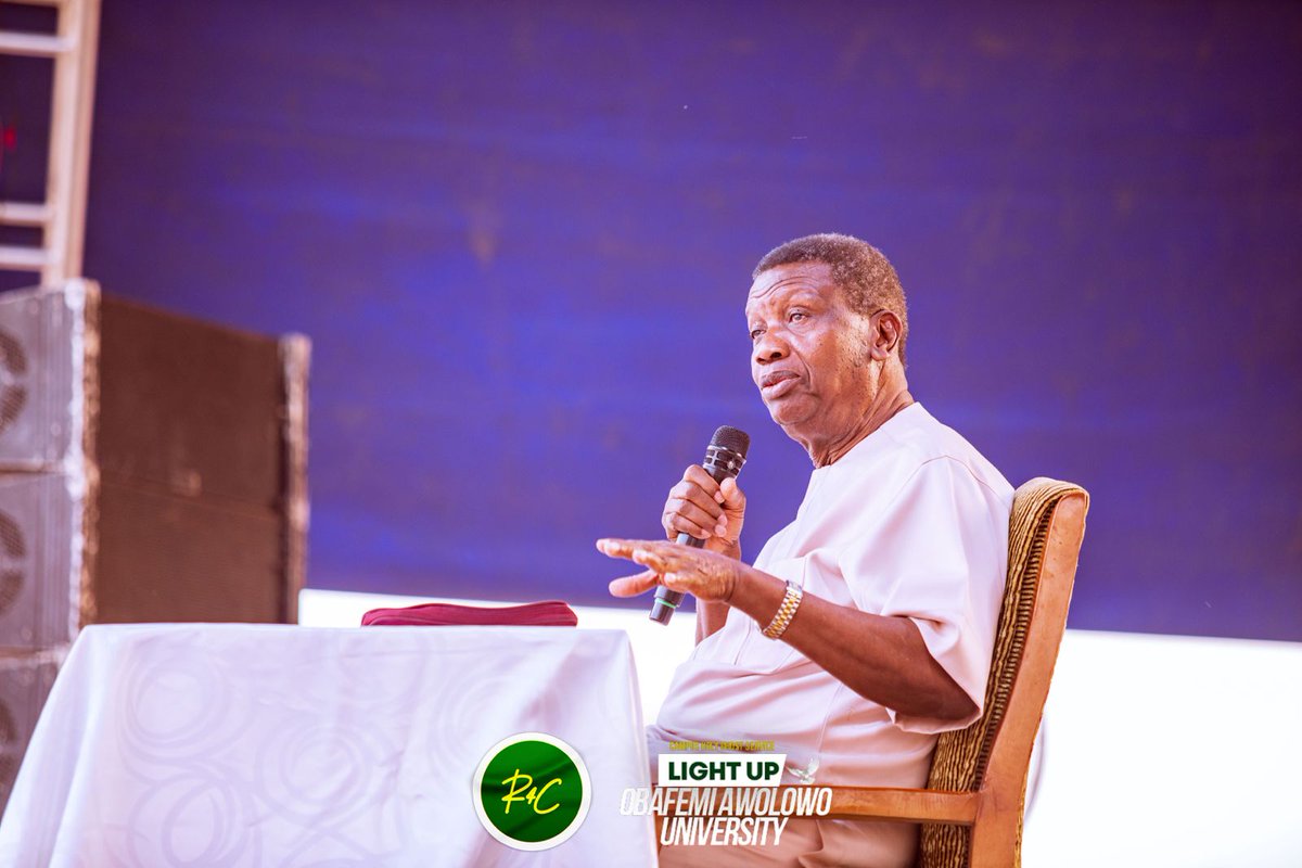 PastorEAAdeboye's tweet photo. Every generational curse that is quietly working against your destiny, in the mighty Name of Jesus, be gone tonight.

#LightUpOAU 
#UponTheShadowOfHisWings 
#CampusHolyGhostService https://t.co/zfzxr3YgaS