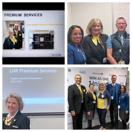 ammyheathrow's tweet photo. ✅ Another 2 Premium Svcs refresher training done this week. Thanks LHR PS Leads nilza54706477 & Caio & Supv @airways62 for your partnership & off course to our amazing💛PSR’s for the engaging sessions. #PSProud @united @KevinMortimer29 @mileageplusmike https://t.co/AJBQW93oOb