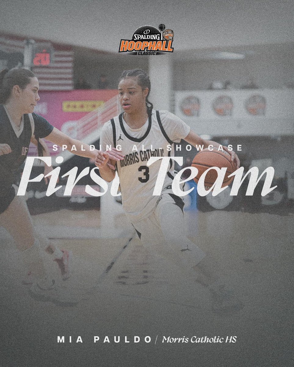 Congratulations to Mia Pauldo on 1st Team Honors for the @HoophallClassic🔥

#PRO16Family | @TwinBackCourt