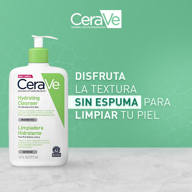CeraveCAM's tweet photo. 💆‍♀️✅ Garantiza la limpieza, el equilibrio y la hidratación de tu piel con los Limpiadores CeraVe 🫣 ¿Sabes cual es el indicado para ti? #LimpiezaCeraVe https://t.co/jGhQumSTug
