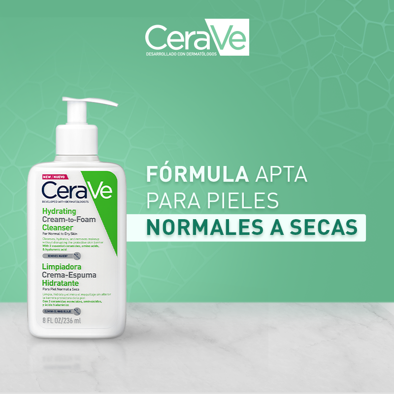 CeraveCAM's tweet photo. 💆‍♀️✅ Garantiza la limpieza, el equilibrio y la hidratación de tu piel con los Limpiadores CeraVe 🫣 ¿Sabes cual es el indicado para ti? #LimpiezaCeraVe https://t.co/jGhQumSTug