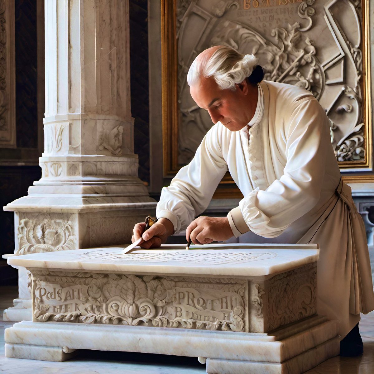 Unsolved: the Shugborough Inscription - 

The Shugborough Inscription is an engraving found on the Shepherd's Monument, located on the grounds of Shugborough Hall in Staffordshire, England. The inscription consists of ten letters: "DOUOSVAVVM." This sequence has sparked