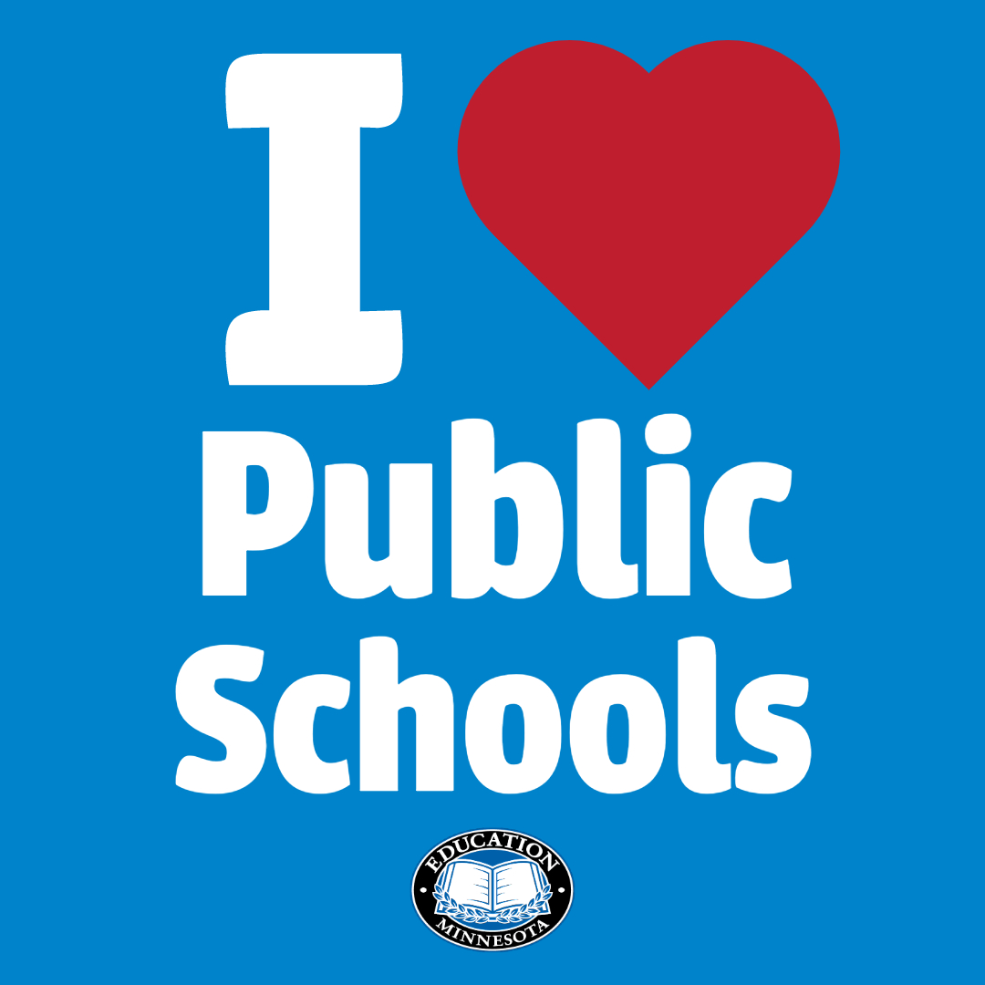 Today is 'I ❤️ Public Schools Day!' Join us in celebrating the educators who dedicate themselves to this cornerstone of our democracy. Thank you for everything you do! #ILovePublicSchools