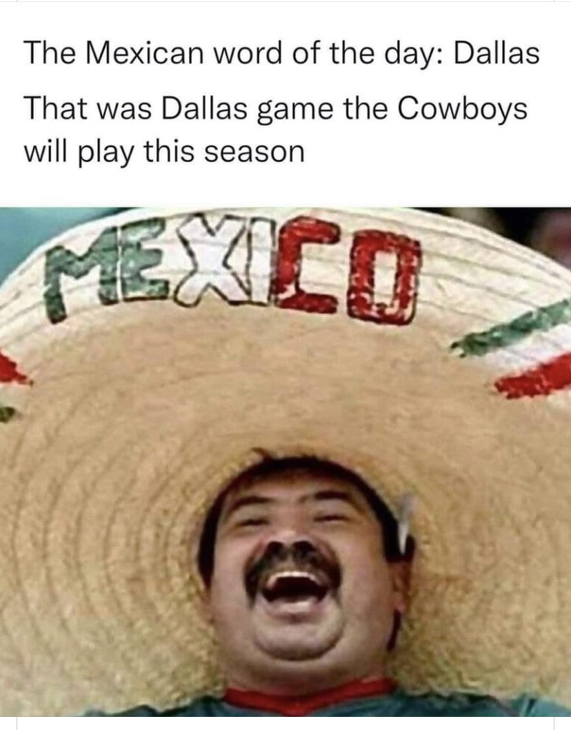 sashadione2024's tweet photo. I have kept quiet since Sunday but you have to admit Cowboy fans~these are funny ππ
#cheesehead4lifeπ§gopackπ https://t.co/hXhqgvgqIK